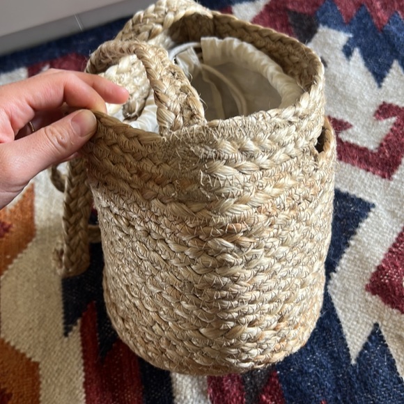 Zara Natural Jute Tote Bag - Picture 11 of 12